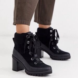 UGG Redwood Black Waterproof Black Boots